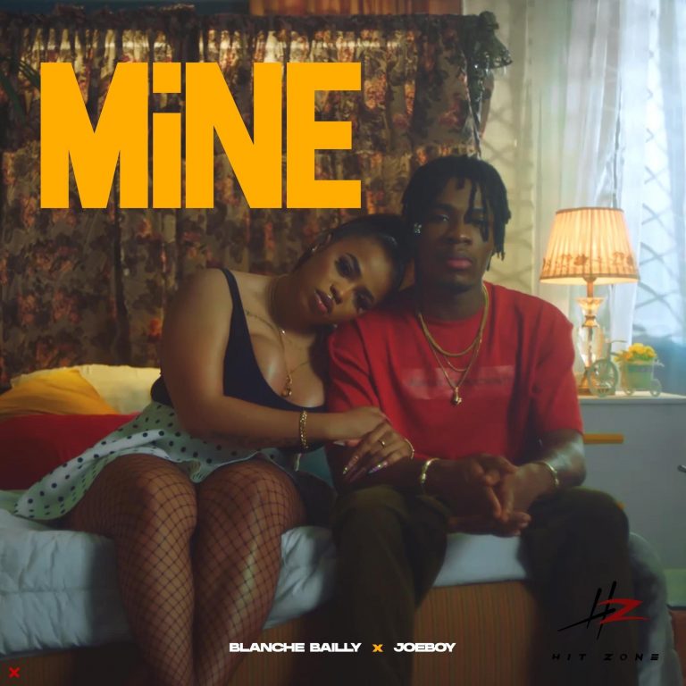 Download Blanche Bailly – Mine ft Joeboy 768x768 1
