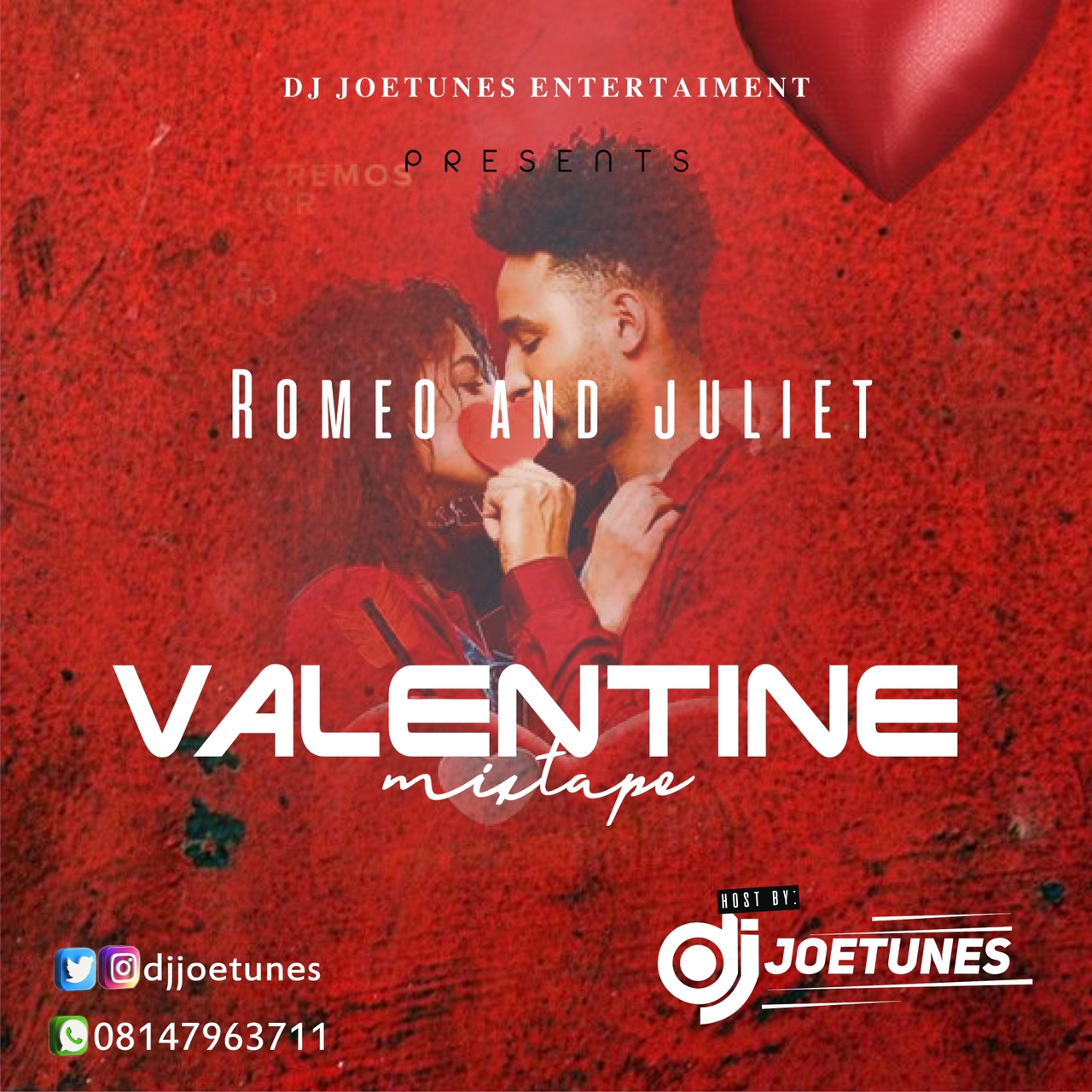 Dj Joetunes Romeo Juliet Valentine Mixtape